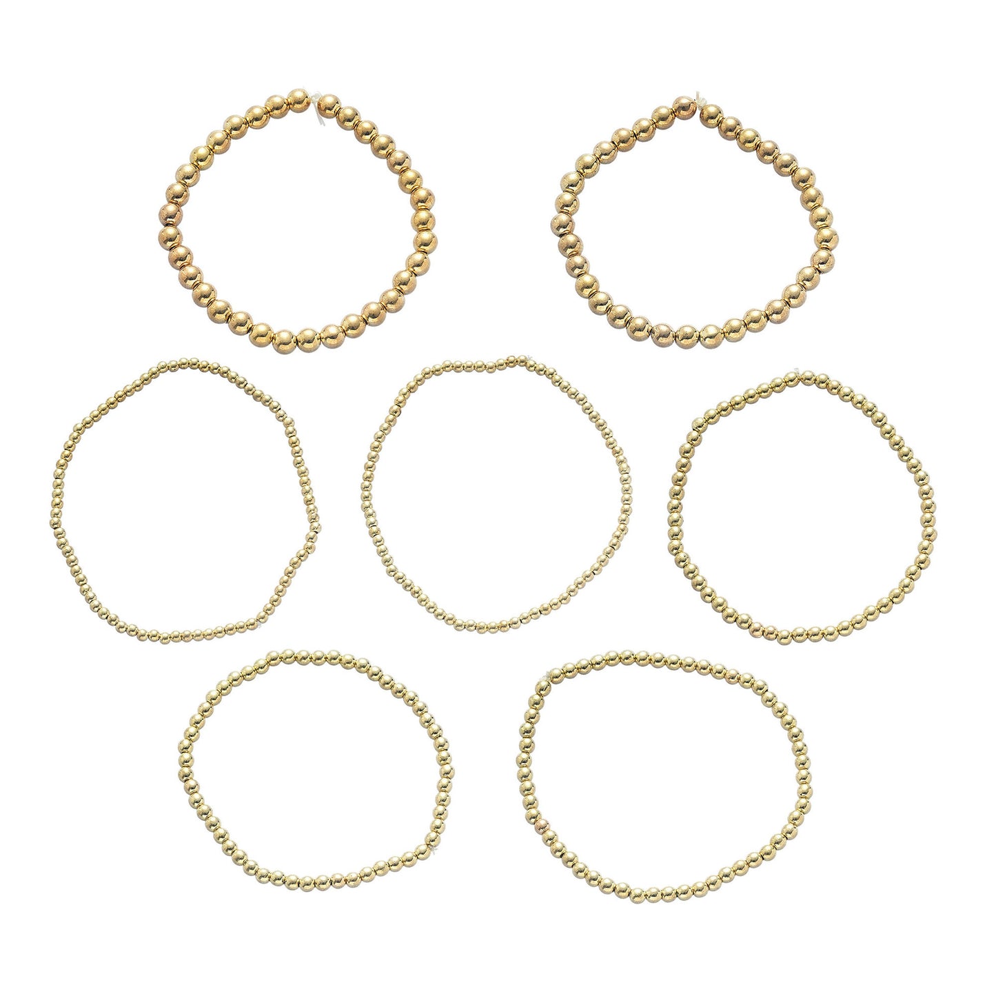 Oro Pulsera clásico con encanto atemporal