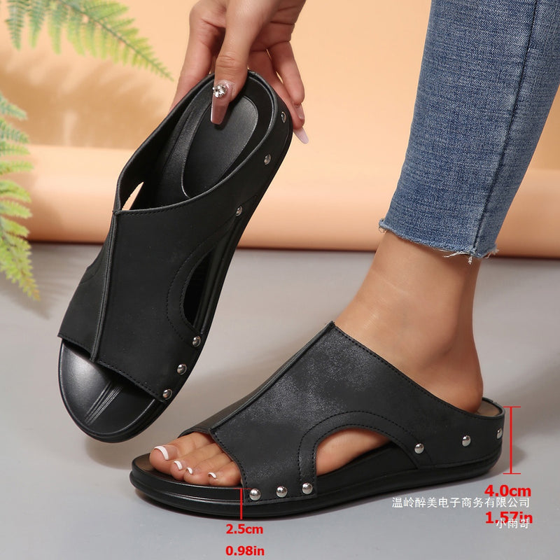 Sandalias Ortopédicos de Inspiración Vintage