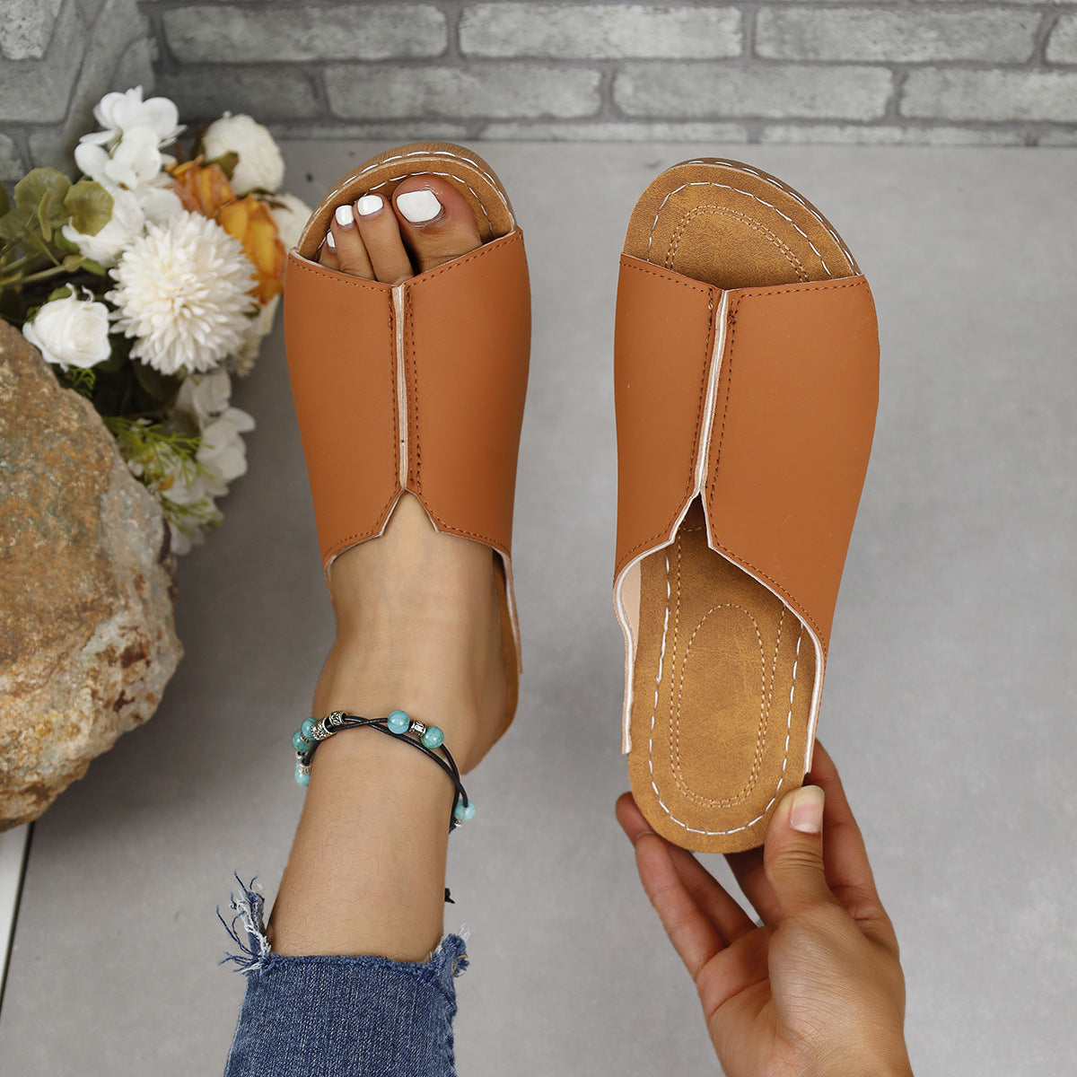 Sandalias Ortopédicos de Inspiración Vintage