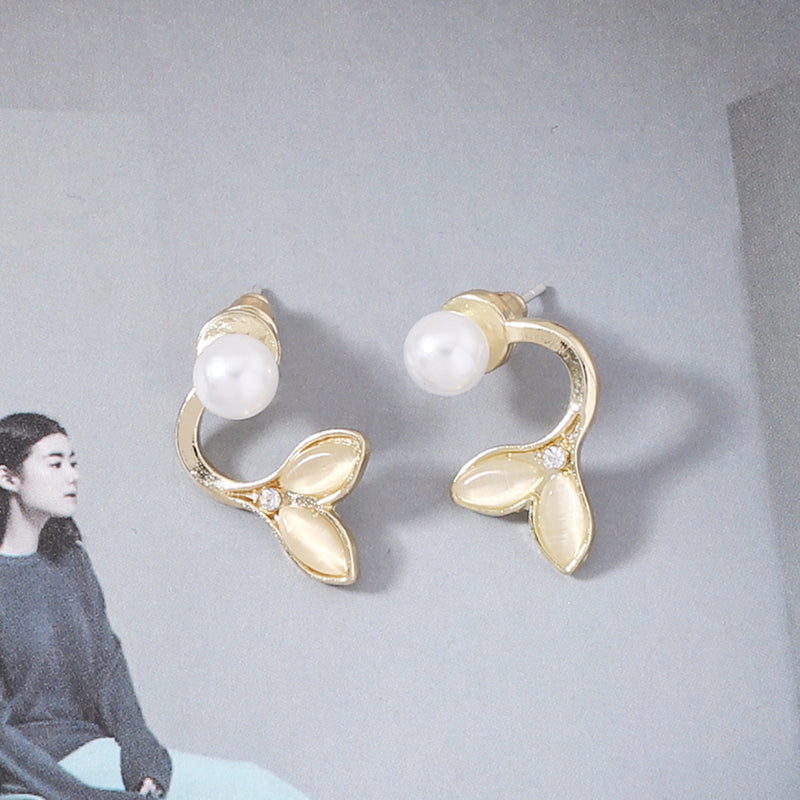 Perla Pendiente artesanal delicado