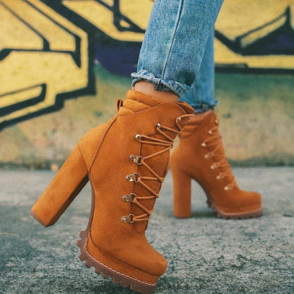 Botas ortopédicas de inspiración vintage