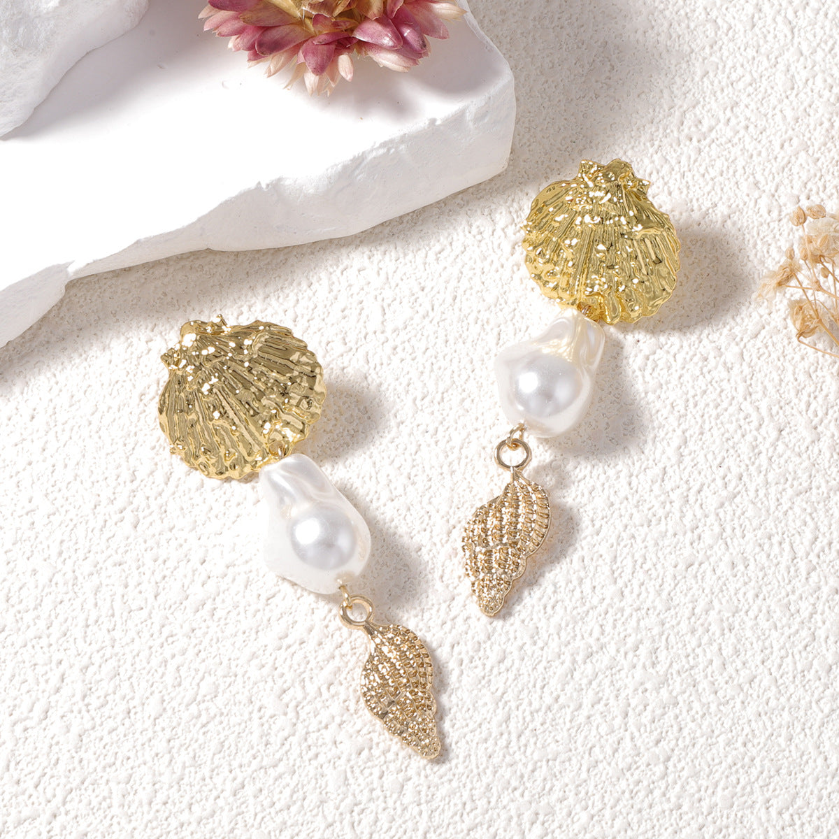 Perla Pendiente encantador para cualquier ocasión