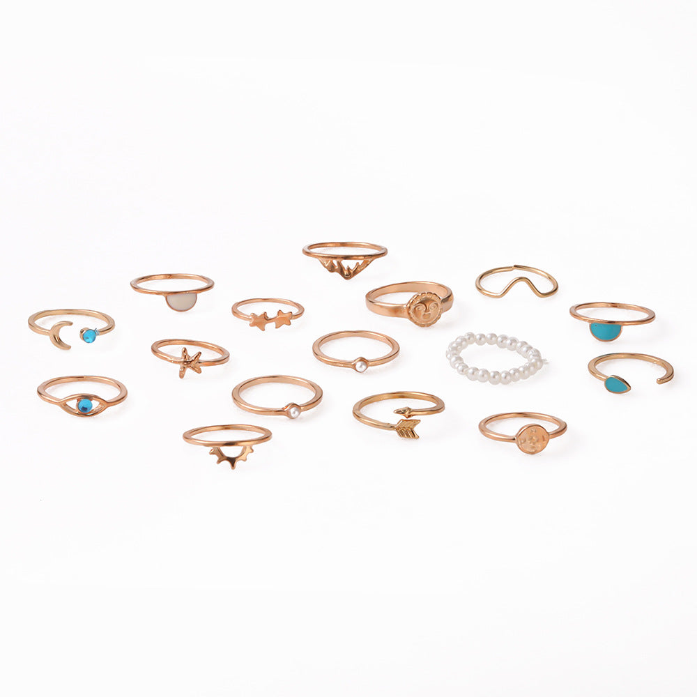 Perla Anillo elegante para toda ocasión