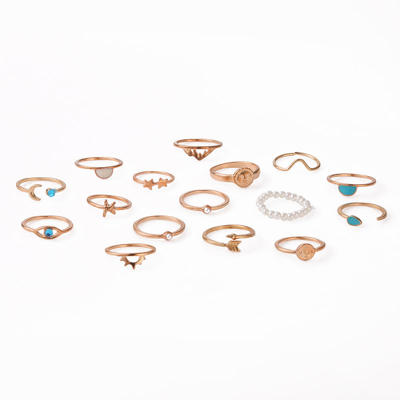 Perla Anillo elegante para toda ocasión