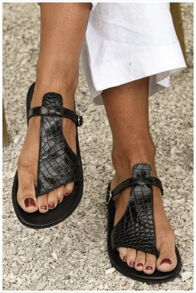 Sandalias Ortopédicos de Inspiración Vintage