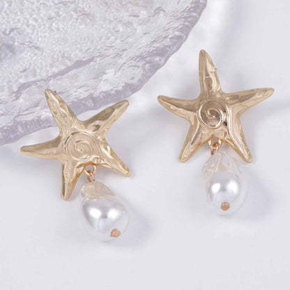 Perla Pendiente encantador para cualquier ocasión