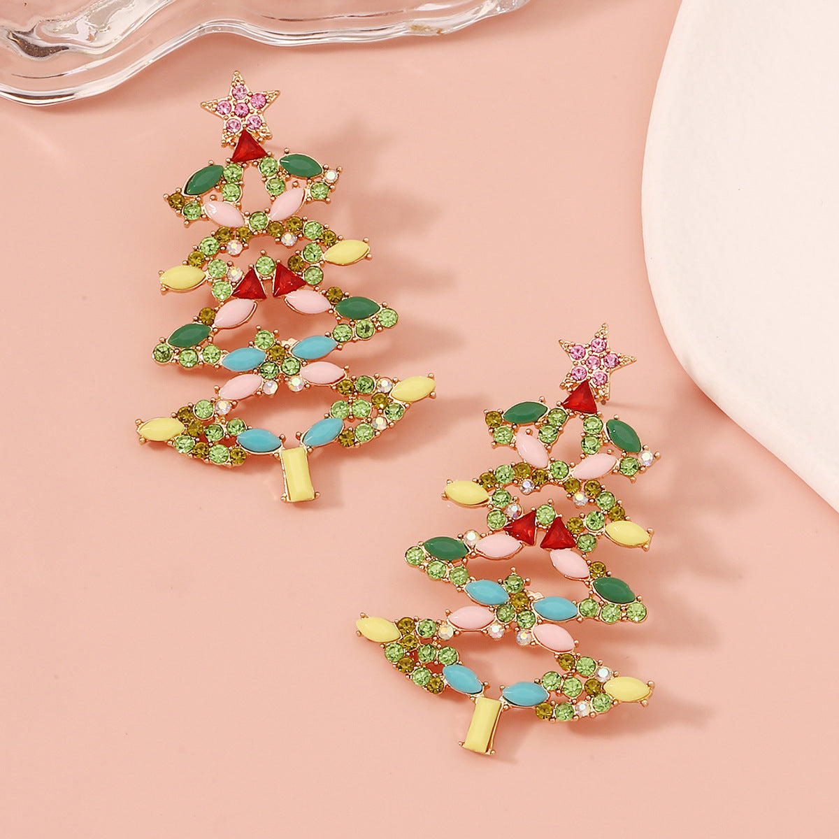 Pendiente vintage hecho a mano