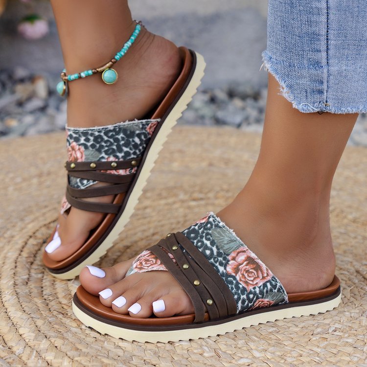 Sandalias Ortopédicos Cómodos para Uso Diario