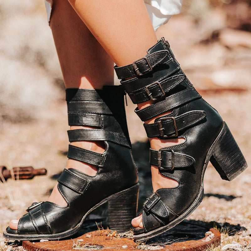 Sandalias Ortopédicos de Inspiración Vintage