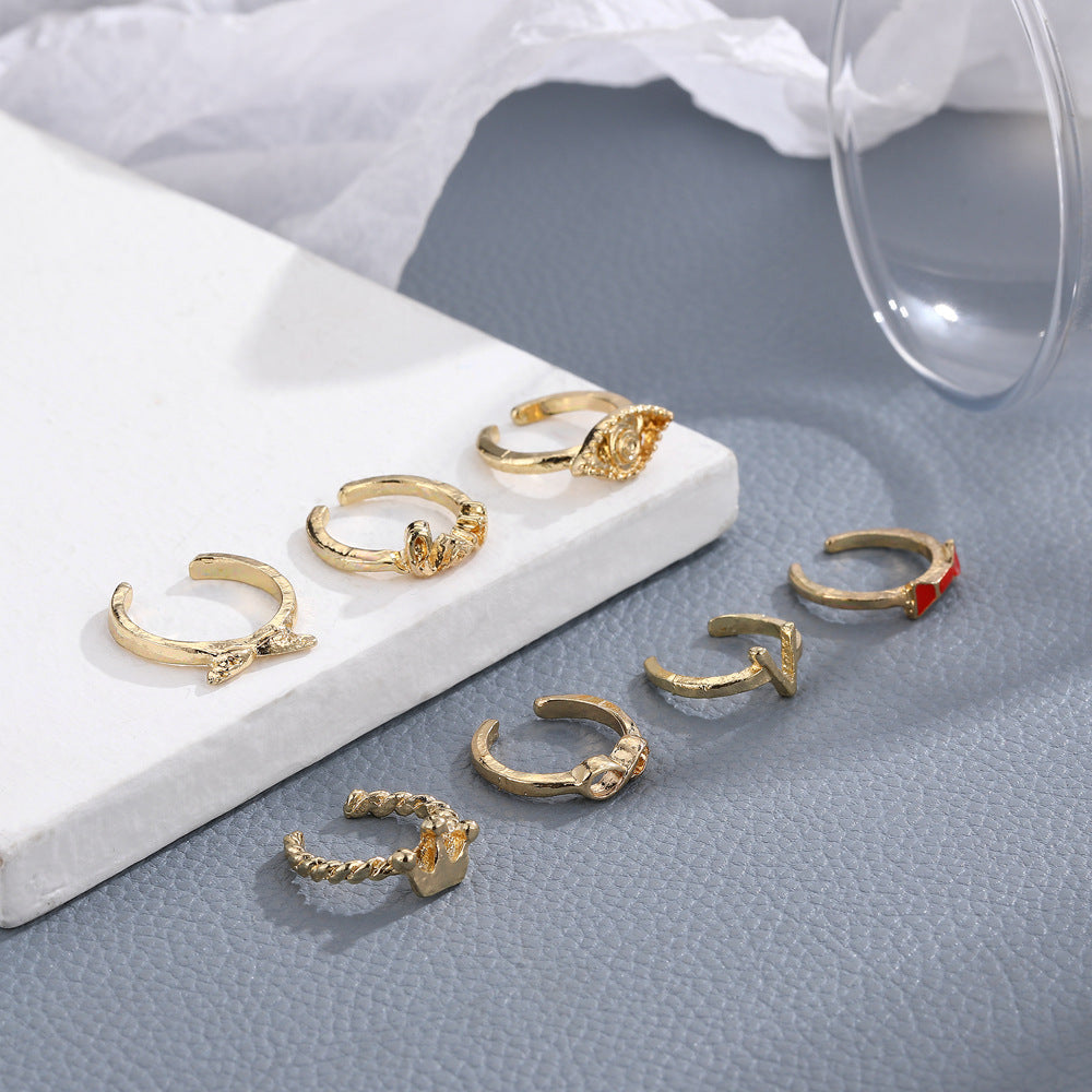 Oro Anillo impresionante para uso diario