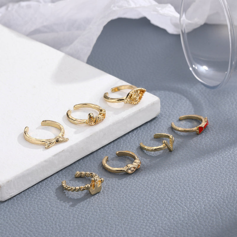 Oro Anillo impresionante para uso diario