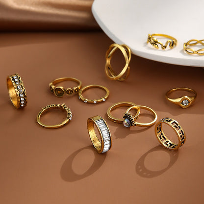 Anillo hermoso con estilo único