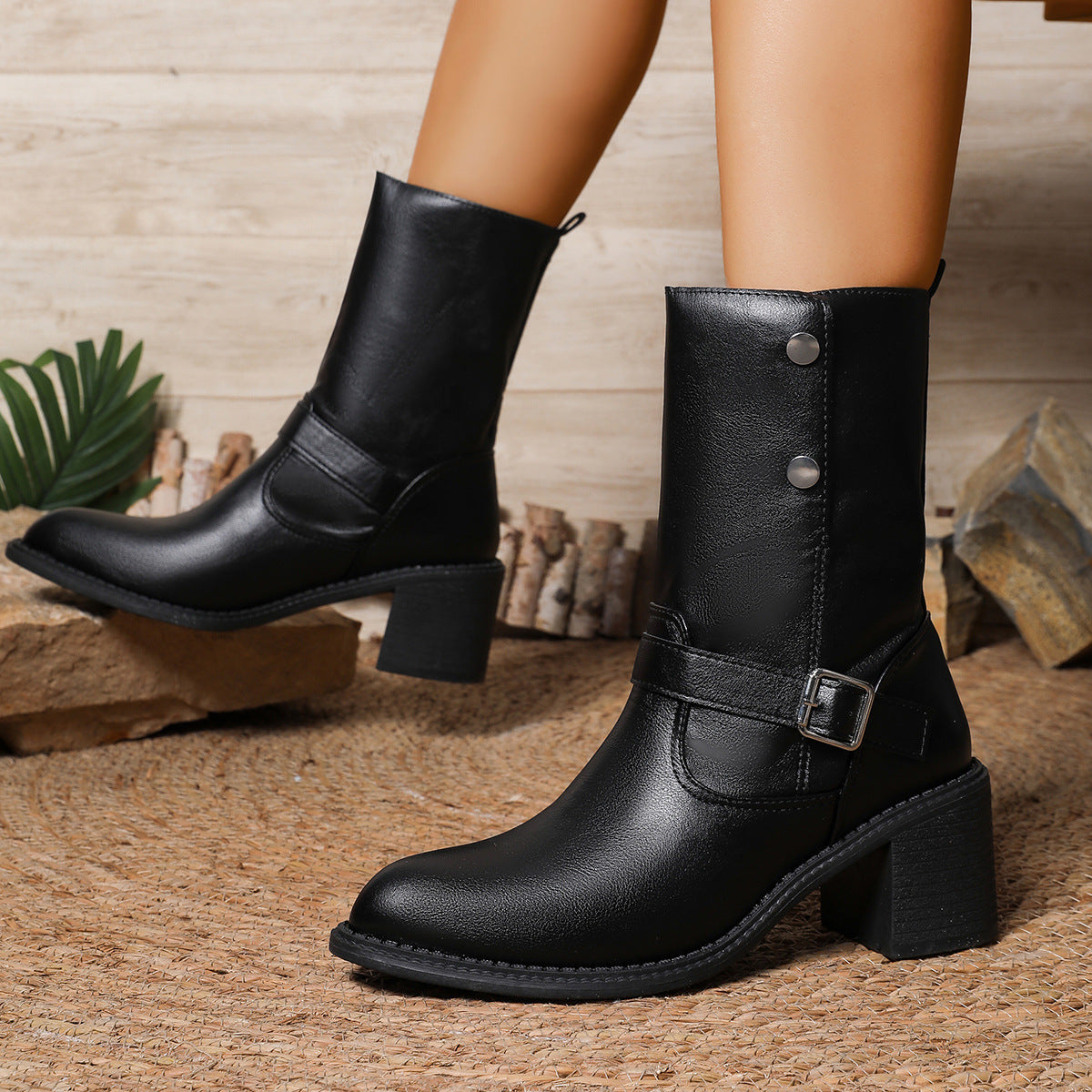 Botas Ortopédicos de Inspiración Vintage
