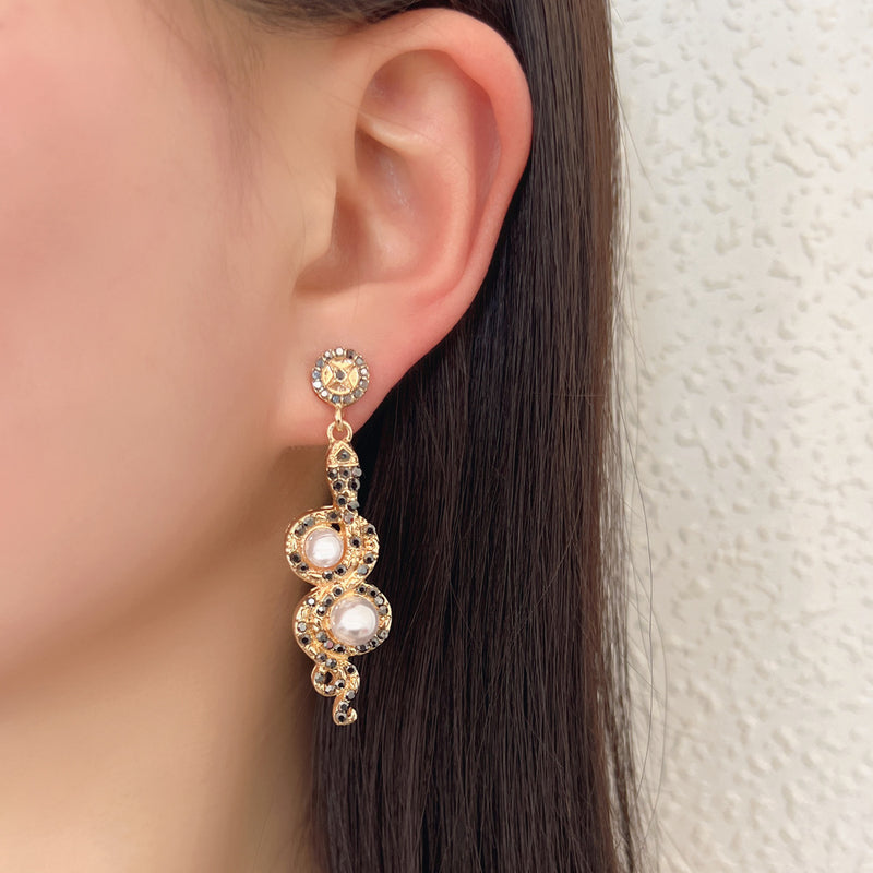 Perla Pendiente clásico con encanto atemporal