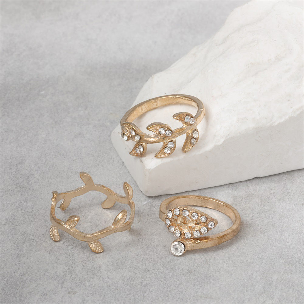 Oro Anillo romántico para momentos especiales