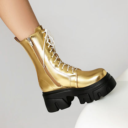 Botas Ortopédicos de Inspiración Vintage