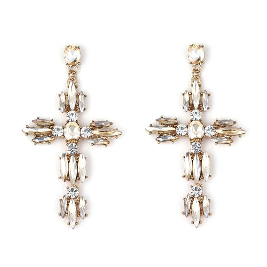 Pendiente vintage hecho a mano