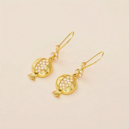 Perla Pendiente artesanal delicado