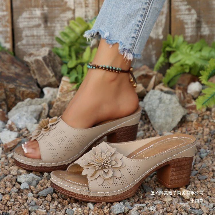 Sandalias Ortopédicos de Inspiración Vintage