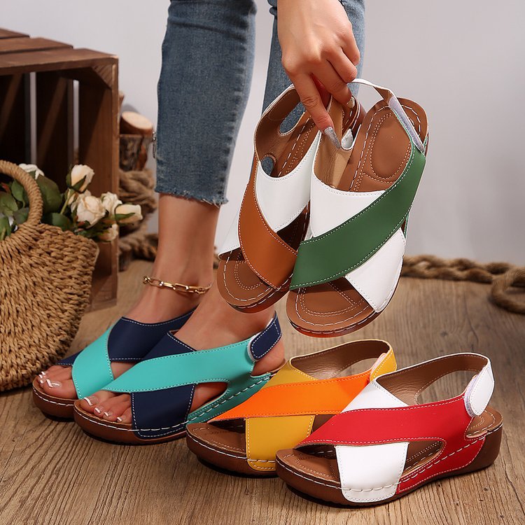 Sandalias Ortopédicos de Inspiración Vintage