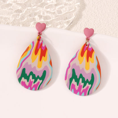 Pendiente vintage hecho a mano