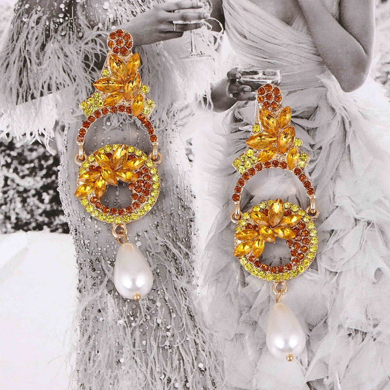 Perla Pendiente elegante para toda ocasión