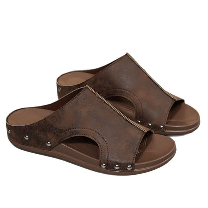 Sandalias Ortopédicos de Inspiración Vintage
