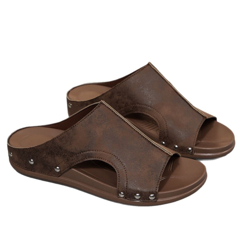 Sandalias Ortopédicos de Inspiración Vintage