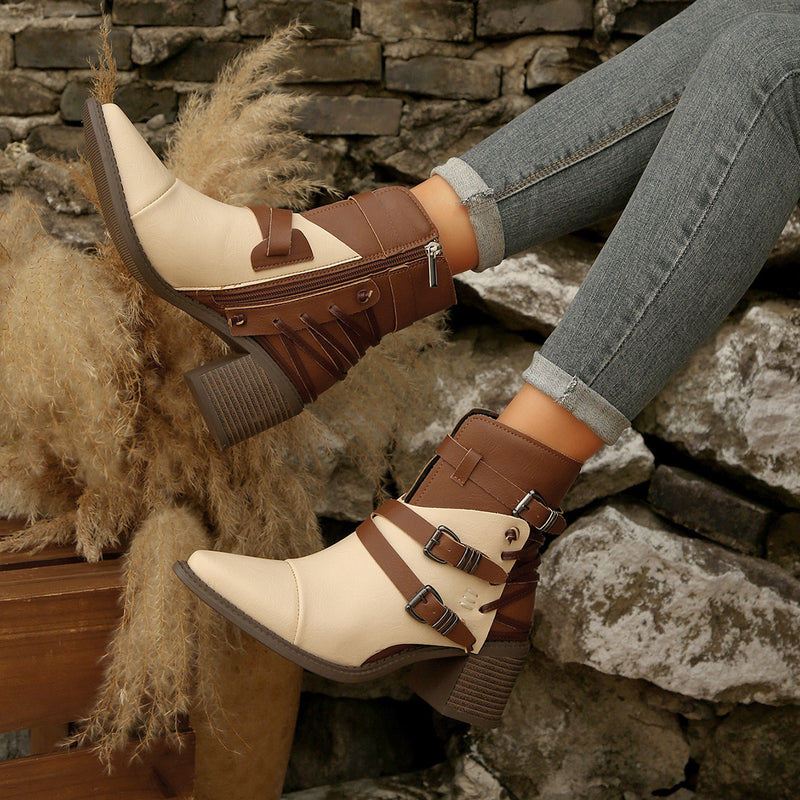 Botas Ortopédicos de Inspiración Vintage