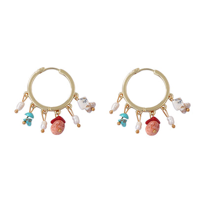 Pendiente clásico con encanto atemporal