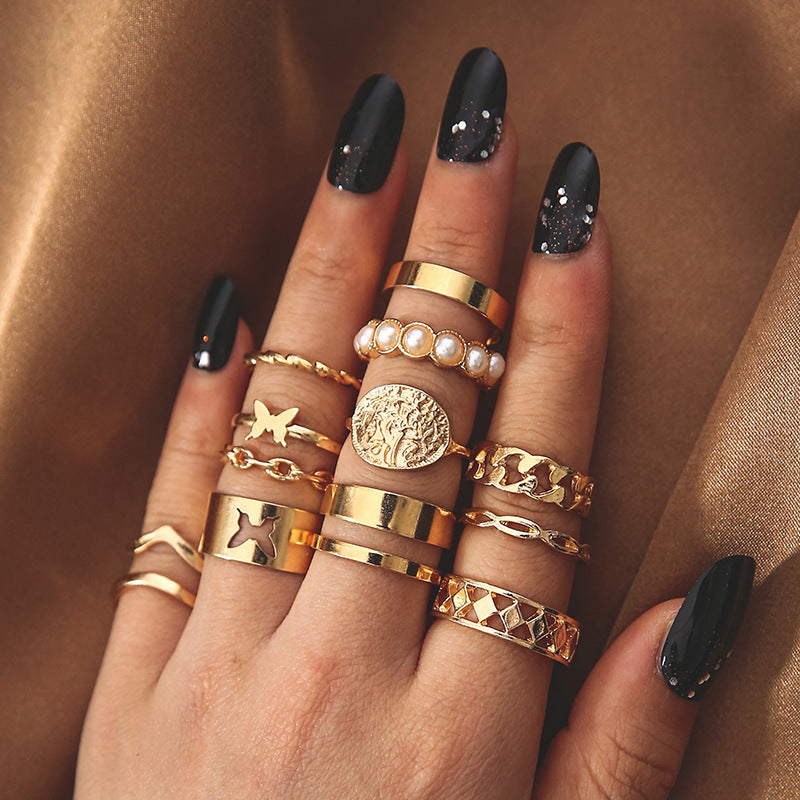 Perla Anillo encantador para cualquier ocasión