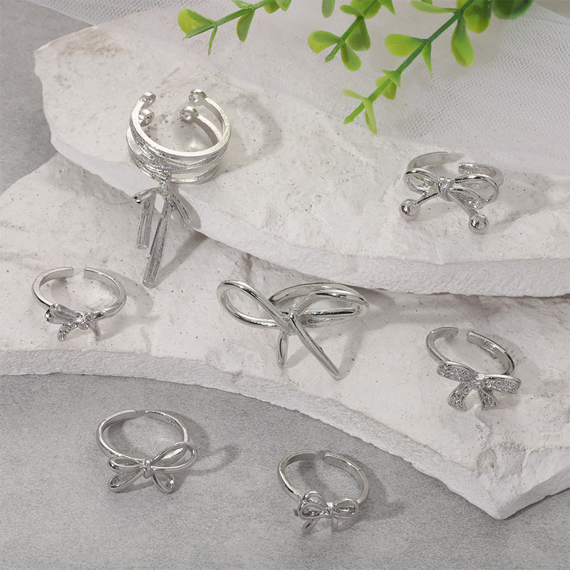 Anillo hermoso con estilo único