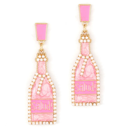 Perla Pendiente encantador para cualquier ocasión