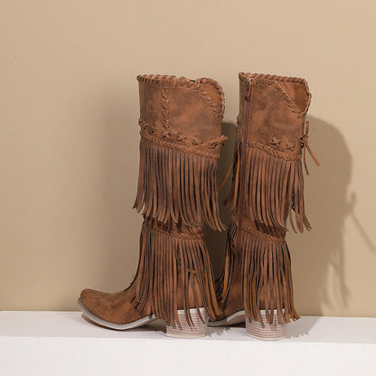Botas ortopédicas de inspiración vintage
