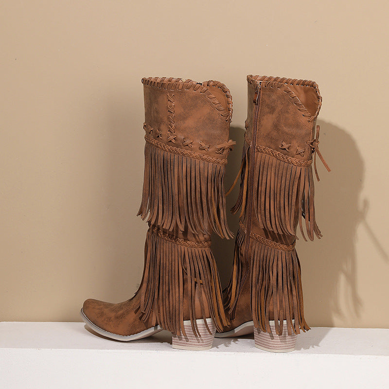 Botas ortopédicas de inspiración vintage
