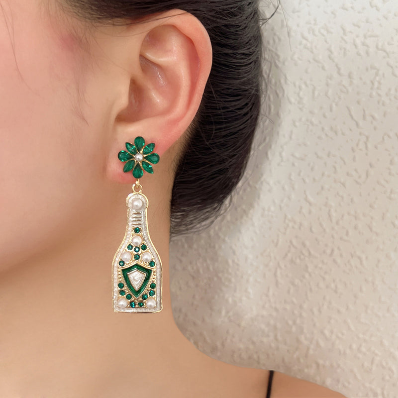 Perla Pendiente encantador para cualquier ocasión