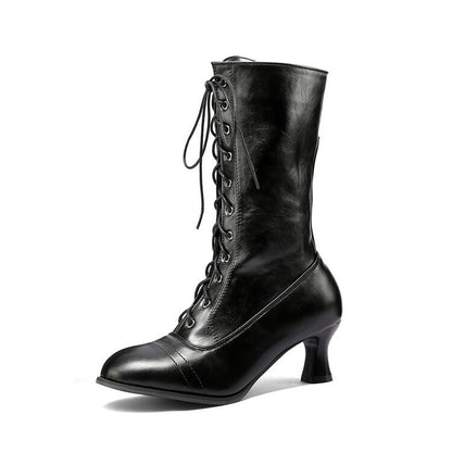 Botas Ortopédicos de Inspiración Vintage