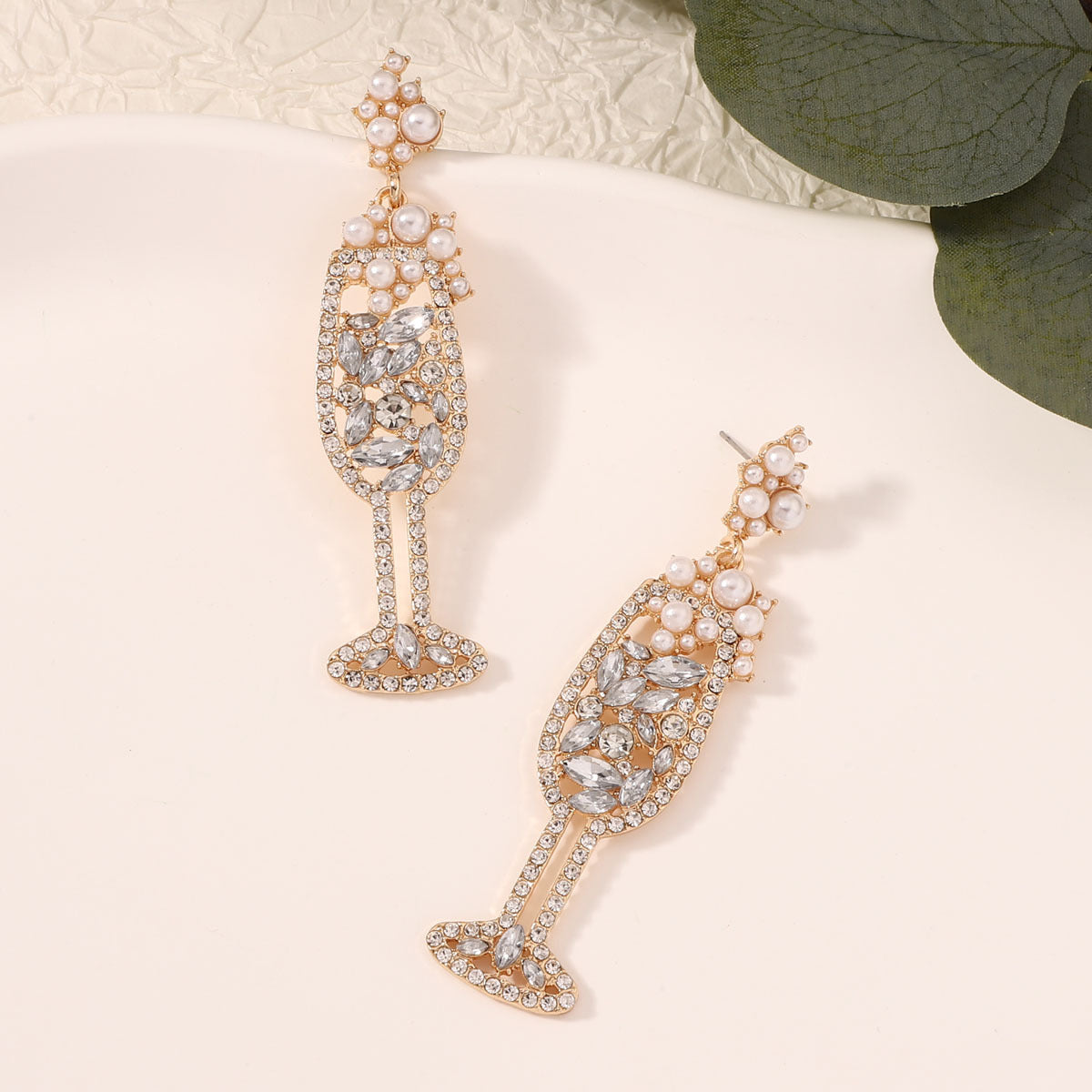 Perla Pendiente impresionante para uso diario