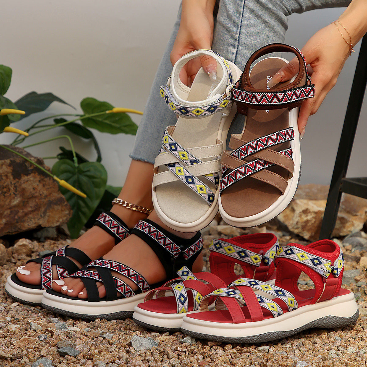 Sandalias Ortopédicos Bellamente Diseñados