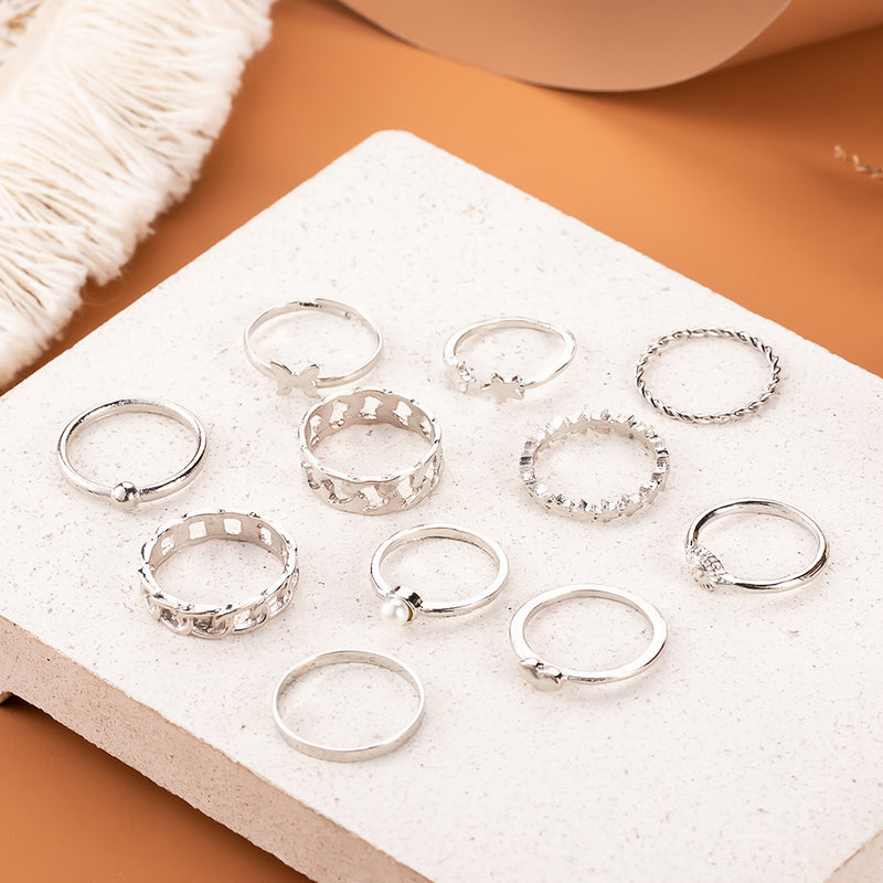 Perla Anillo impresionante para uso diario