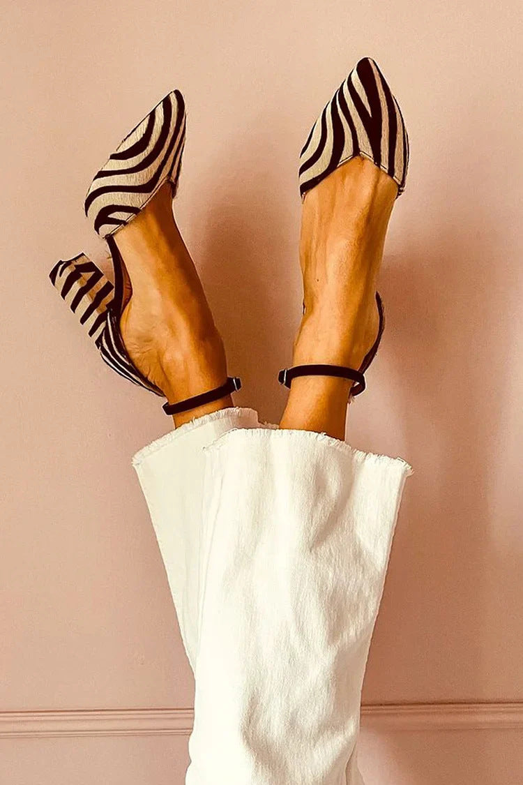 Tacones Ortopédicos Chic con Diseño Único