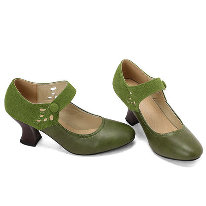Tacones Ortopédicos de Inspiración Vintage