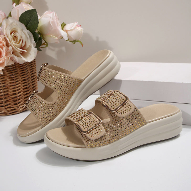 Sandalias Ortopédicos de Inspiración Vintage