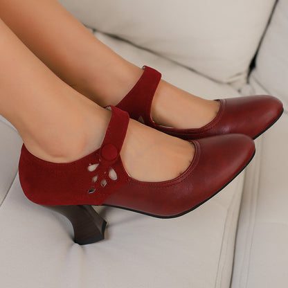 Tacones Ortopédicos de Inspiración Vintage