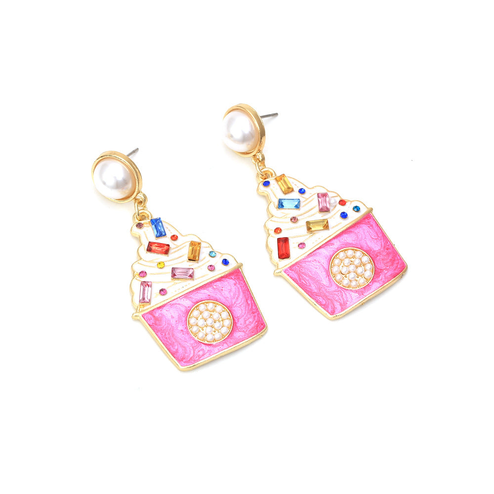 Perla Pendiente impresionante para uso diario