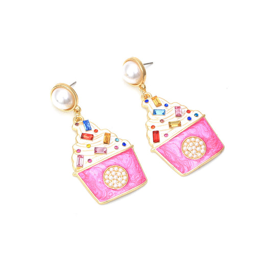 Perla Pendiente impresionante para uso diario