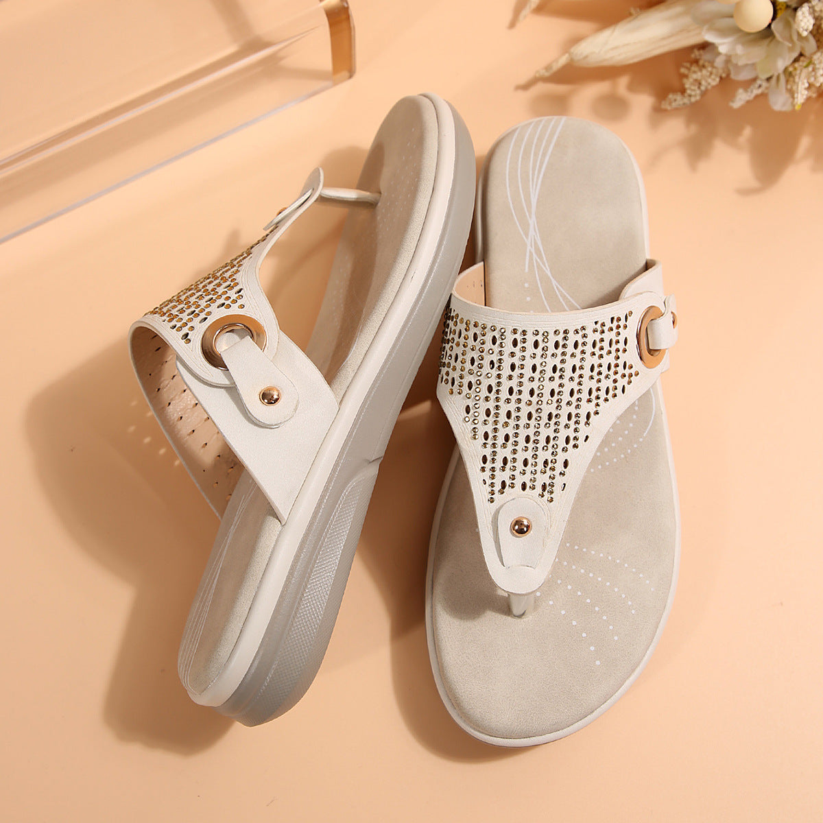 Sandalias Ortopédicos de Inspiración Vintage