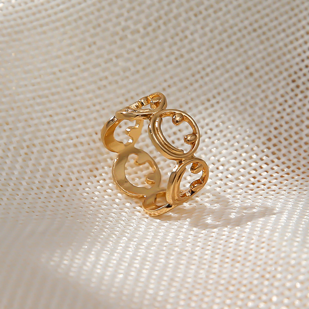 Anillo artesanal delicado