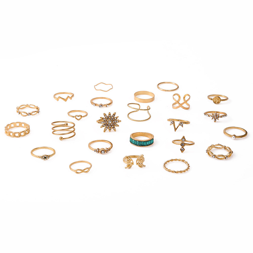 Anillo hermoso con estilo único