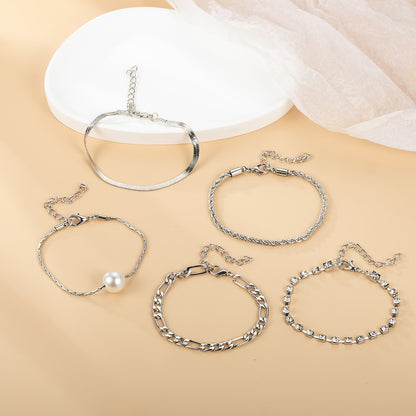 Perla Pulsera hermoso con estilo único